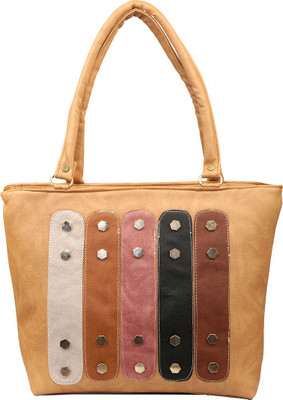 

Sweet Heart Shoulder Bag(Tan, Multicolor), Multicolor;tan