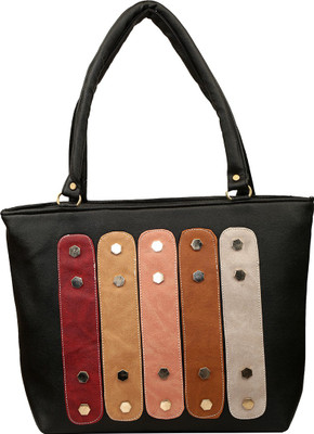 

Sweet Heart Shoulder Bag(Black, Multicolor)