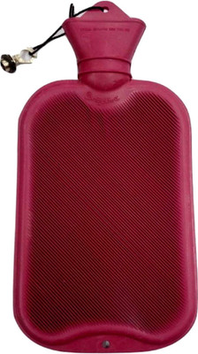 

Cinnamon Durable Non Electric Hot Water Bottle for Pain Relief Rubber 1 L Hot Water Bag(Maroon)
