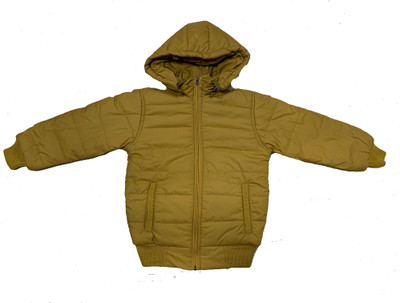 

Derbenny Full Sleeve Solid Baby Boys & Baby Girls Jacket, Mustard