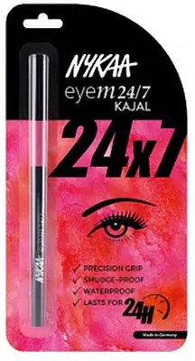 

Nykaa Eyem24x7 Kajal Eyeliner - Ebony Soul 01(01)