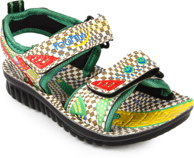 

Liberty Boys Velcro Sports Sandals(Cream
