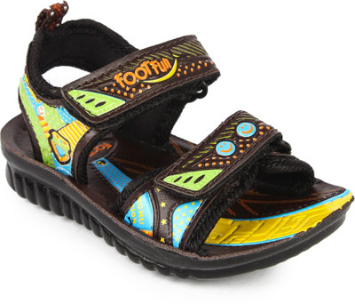 

Liberty Boys Velcro Sports Sandals(Brown