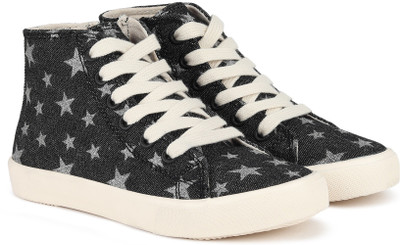 

United Colors of Benetton Girls Lace Sneakers(Black, 901
