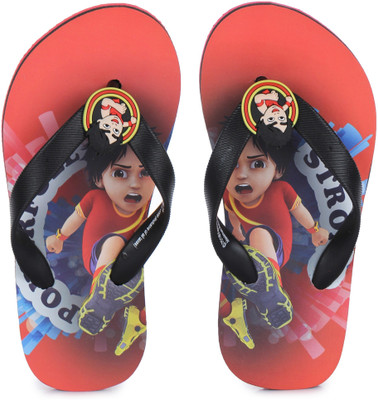 

SHIVA Boys Slip On Slipper Flip Flop(Red
