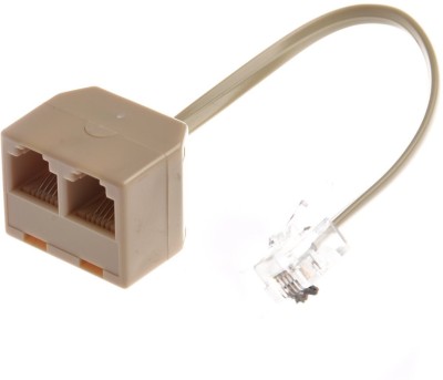 

Axel Two Way RJ11 Splitter-1Pc Lan Adapter(0 Mbps)