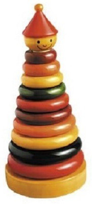 

Kalaplanet Kido Toys Coloured Ring Joker - Stack The Rings(Multicolor)