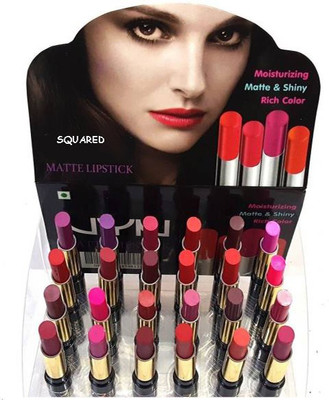 

Squared Matte lipstick set of 24 (multicolor)(Multicolour)