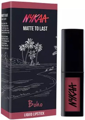 

Nykaa Matte To Last ! Liquid Lipstick - Boho 16(16)
