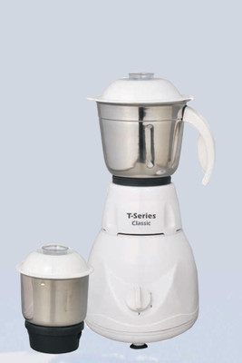 

T-SERIES CLASSIC 500 Mixer Grinder(White, 2 Jars)
