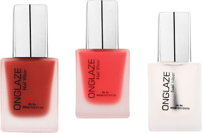 

Onglaze Nail Wear Pack Of 3 (Red+Pink+Chip) ONC222324M(Pack of 3)