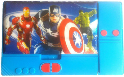 

Goyal AVENGERS AVENGERS Art Plastic Pencil Box(Set of 1, Blue)