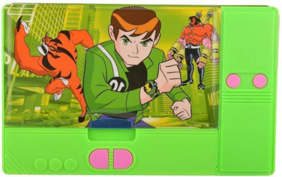 

Genextonline 1 cartoon Art Plastic Pencil Box(Set of 1, Green)