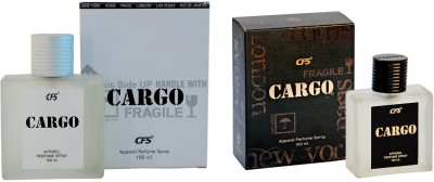 CFS Cargo White and Black Combo Eau de Parfum  -  200 ml(For Men)