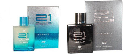 

21 CLUB CODE BLACK ICE WATER Eau de Parfum - 200 ml(For Men & Women)