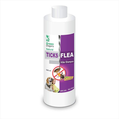 

Green Dragon Flea and Tick Killer Dog Shampoo(260 ml)