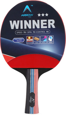 

Arrowmax HIGH QUALITY WINNER Multicolor Table Tennis Racquet(150 g)