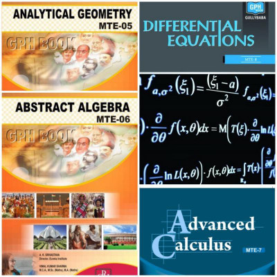 Ignou (Gph) B.a/b.com/b.sc Mathematics Combo M.t.e-5/m.t.e-6/m.t.e-7/m.t.e-8(Paperback, GPH PANEL OF EXPERTS)