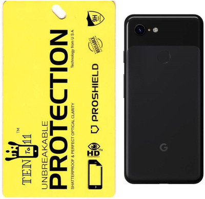 Ten To 11 Back Screen Guard for Google Pixel 3(Pack of 1)