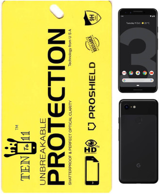 Ten To 11 Front and Back Screen Guard for Google Pixel 3(Pack of 1)