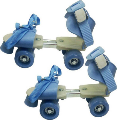 

skyler Skate Shoes in Blue Color Quad Roller Skates - Size 16-22 UK(Black)