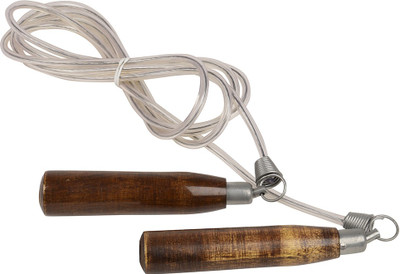 

Arrowmax WOODEN HANDLE ( WIRED/UNBREAKABLE) -908 BY ONE SHOT RETAIL Freestyle Skipping Rope(Brown, Length: 2 inch)