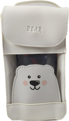 

SB Girls Casual White PU Sling Bag