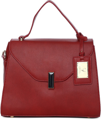 

Allen Solly Women Casual Red PU Sling Bag