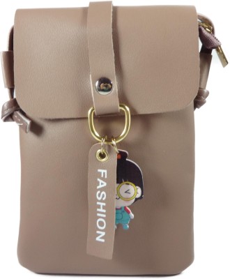 

SB Girls Casual Brown PU Sling Bag