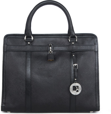 

Da Milano Women Casual Black Leatherette Sling Bag