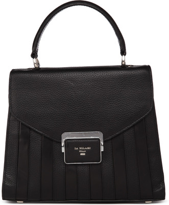 

Da Milano Women Casual Black Leatherette Sling Bag