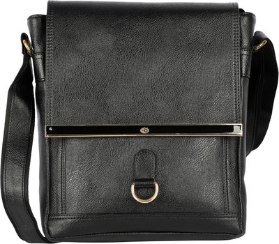 

RCS Boys & Girls Evening/Party, Casual, Formal, Sports Black Leatherette Sling Bag