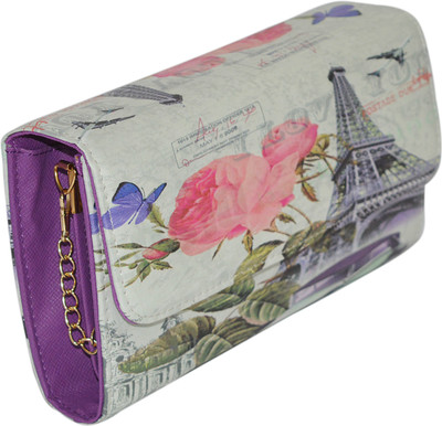 

Quickk Women Evening/Party, Casual Multicolor, Purple PU Sling Bag