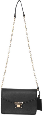 

Allen Solly Women Casual Black Leatherette Sling Bag