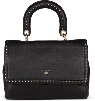 

Da Milano Women Casual Black Leatherette Sling Bag