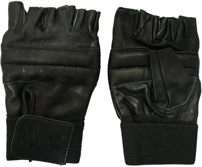

AS Weight Lifting with Wrist Support Gym & Fitness Gloves Gym & Fitness Gloves (, Black