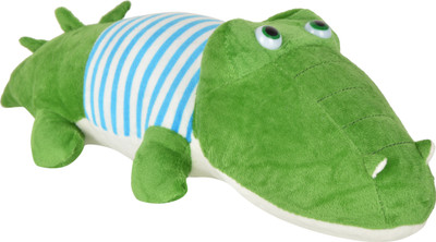 

Deals India plush cute crocodile with Blue T-shirt soft toy (30 cm) - 30 cm(Multicolor)
