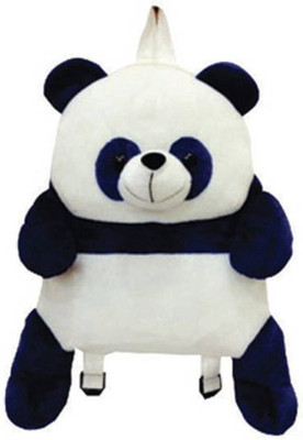 

kuku cute panda full face bag - 14 cm(Black, White)