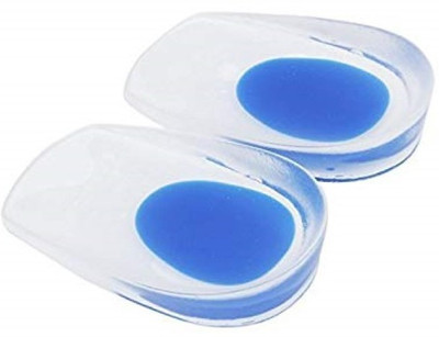 

Skywalk Silicone Gel Shock Heel Support Pad Cup Orthotic Insole, Support Pads For Unisex Elbow & Ankle Support (, Multicolor