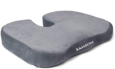Samson TAILBONE SUPPORT FOR PAIN RELIEF Lumbar Support (Free Size, GREY) Lumbar Support(Grey)