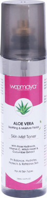 

Woomaya Aloe Vera Soothing & Moisture Facial Skin Mist Toner + Paraben Free(135 g)