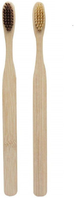 

capnicks Soft Bamboo Toothbrush Ultra Soft Toothbrush(Pack of 2)