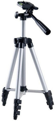 

Blue Birds Professional Tripod(Silver & Black, Supports Up to 1500)