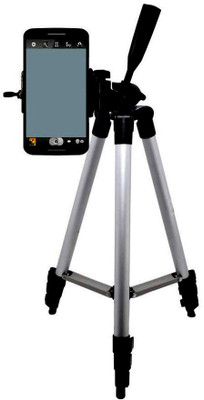 

LIFEMUSIC High Quality Tripod - 3110 Portable & Foldable Camera Tripod(silver\black, Supports Up to 1500)
