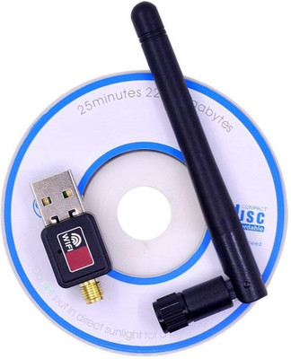 

TRUE SHOP Wifi Antenna 600 Mbps Dongle Connector 802.11n Wi Fi 2.4GHz Wireless LAN Network Card External PC Desktop Laptop USB Adapter (Black) Wifi Antenna 600 Mbps Dongle Connector 802.11n Wi Fi 2.4GHz Wireless LAN Network Card External PC Desktop Laptop