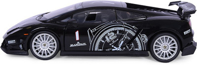 

Motormax 1:18 Lamborghini LP560-4 Super Trofeo Diecast Car Mounted On A Plastic Stand & With The Name Lable(Multicolor)
