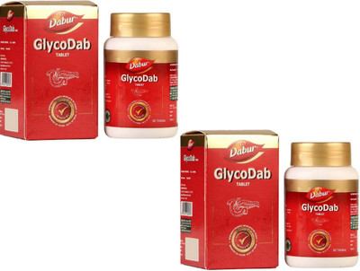 

Dabur GlycoDab - for the effective management of Diabetes 60 tablets (pack of 2)(120 No)