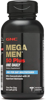 

GNC Mega Men 50 Plus One Daily - 60 Caplets(60 No)