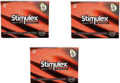 

Dabur Stimulex To Increase Stamina 10 capsules pack of 3(30 No)