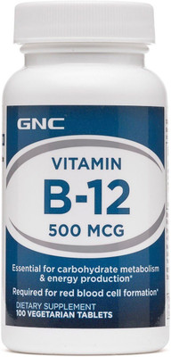 

GNC Vitamin B-12 500 MCG(100 No)